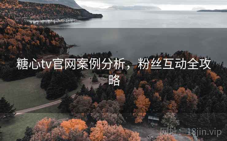 糖心tv官网案例分析，粉丝互动全攻略